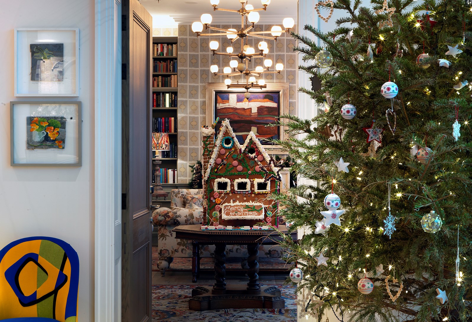 Ham Yard Hotel Christmas Lobby